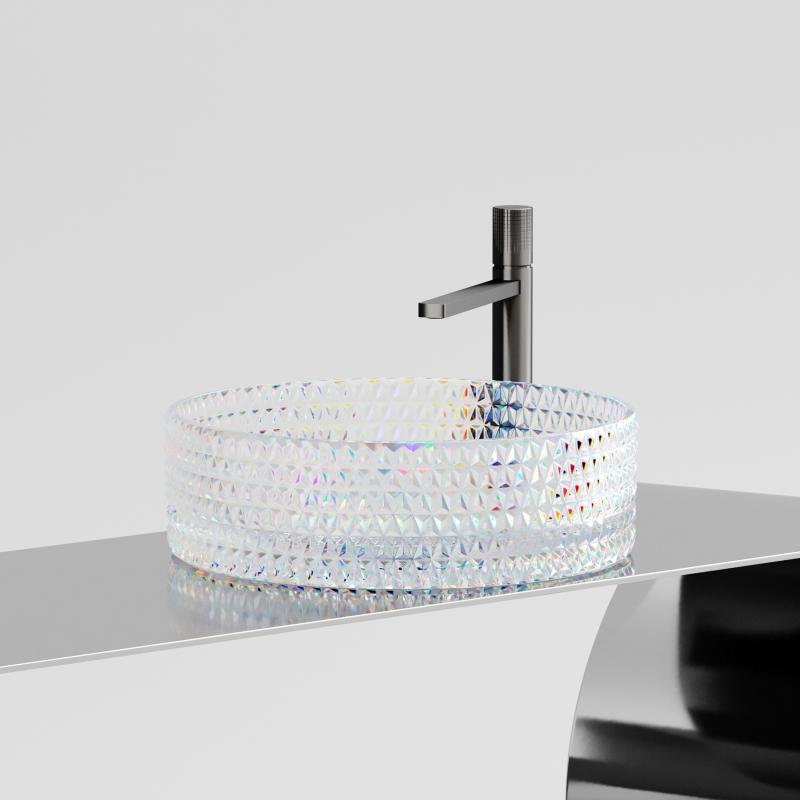 Раковина Ceramicanova Cristal CN6059 прозрачный