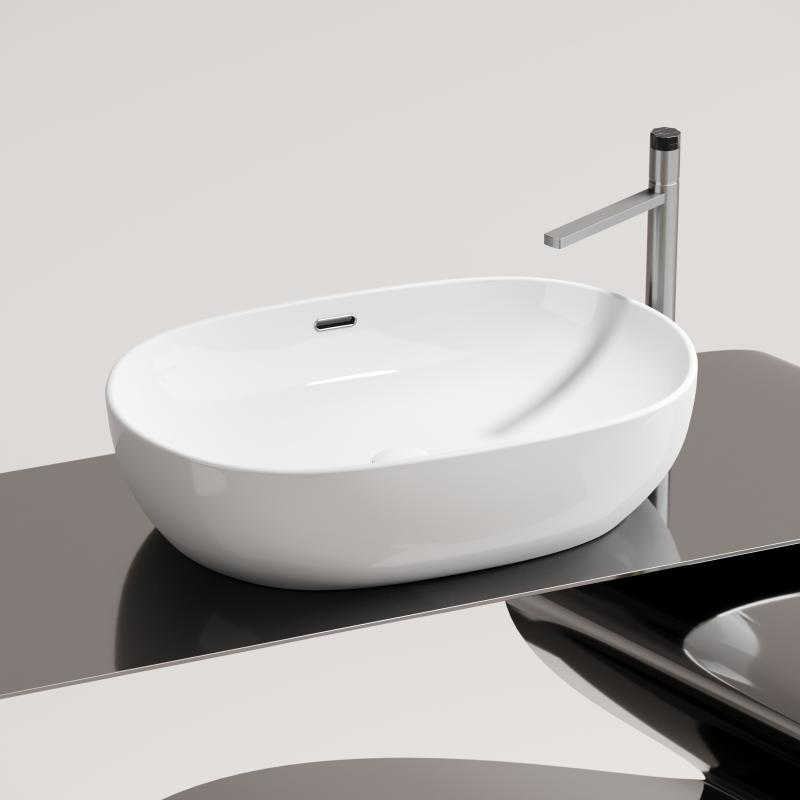 Раковина Ceramicanova Element CN6064 белая глянцевая