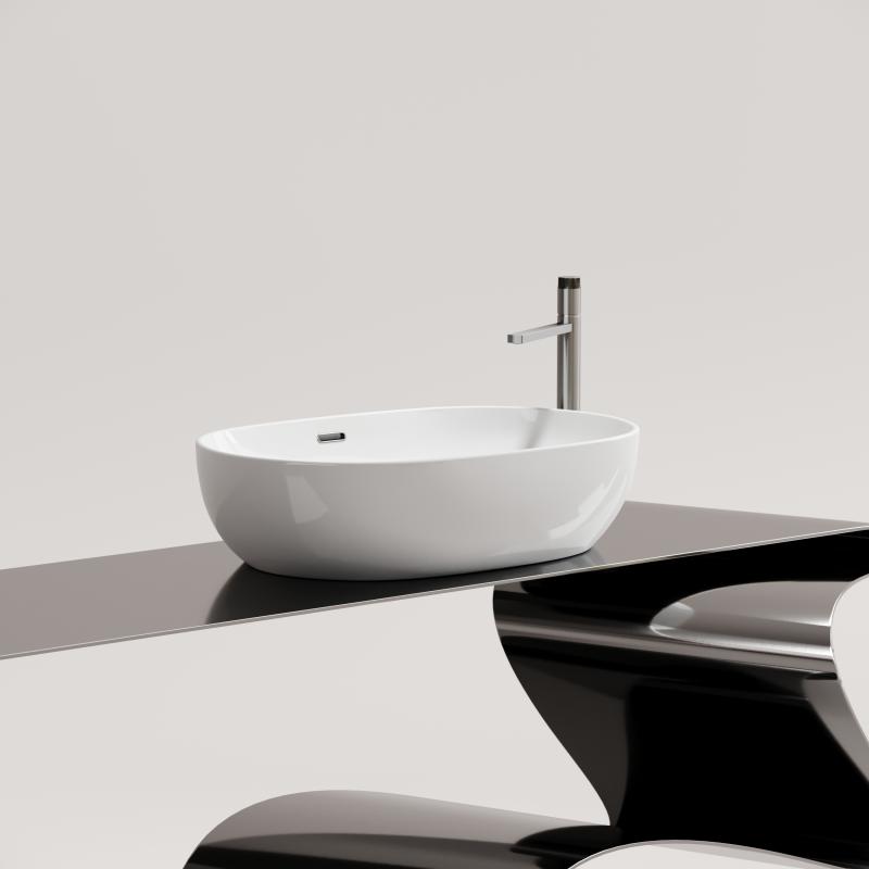 Раковина Ceramicanova Element CN6064 белая глянцевая