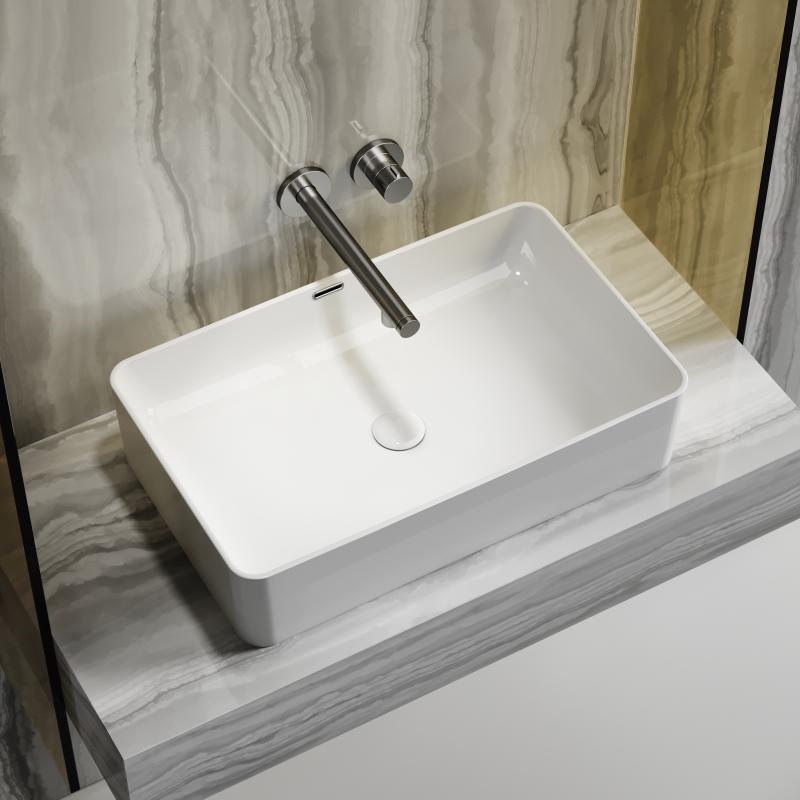 Раковина Ceramicanova Element CN6065 белая глянцевая