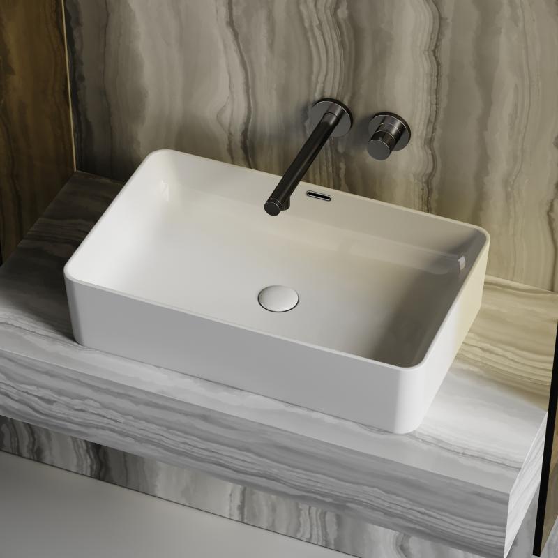 Раковина Ceramicanova Element CN6065 белая глянцевая