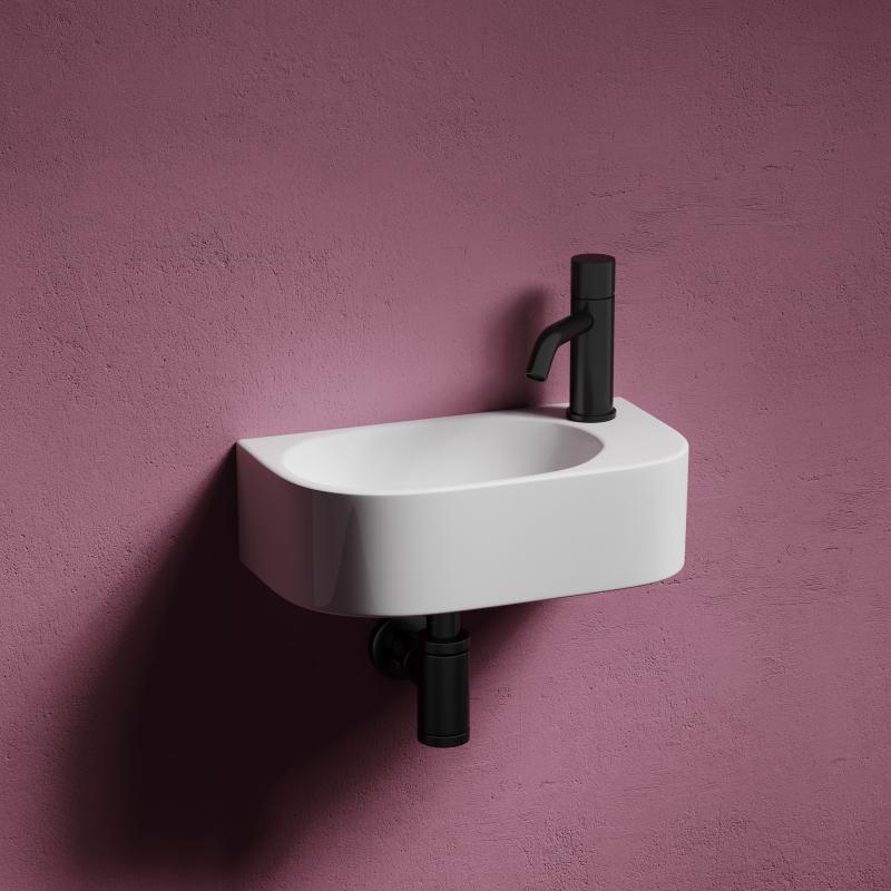 Рукомойник Ceramicanova Element CN6066L белый глянцевый