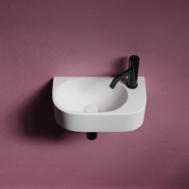 Рукомойник Ceramicanova Element CN6066L белый глянцевый