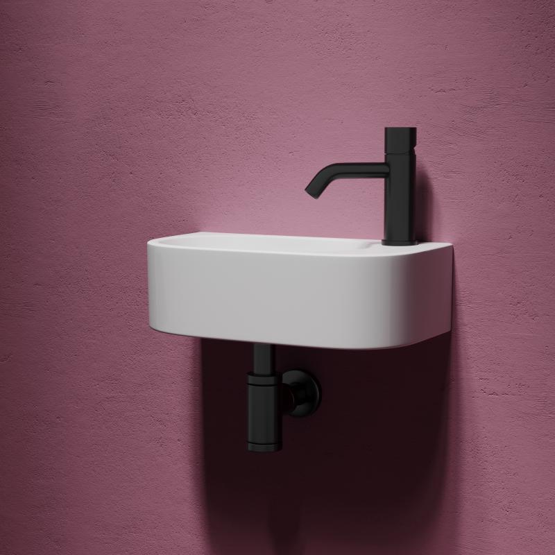 Рукомойник Ceramicanova Element CN6066L белый глянцевый