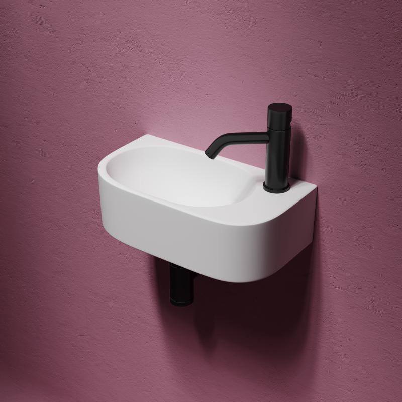 Рукомойник Ceramicanova Element CN6066L белый глянцевый