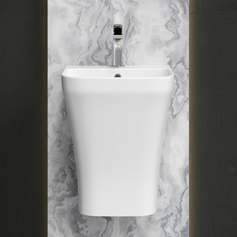 Раковина Ceramicanova Dion CN6067 белая глянцевая