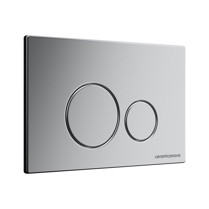 Система инсталляции для унитазов Ceramicanova Envision Round CN1001M кнопка хром матовый