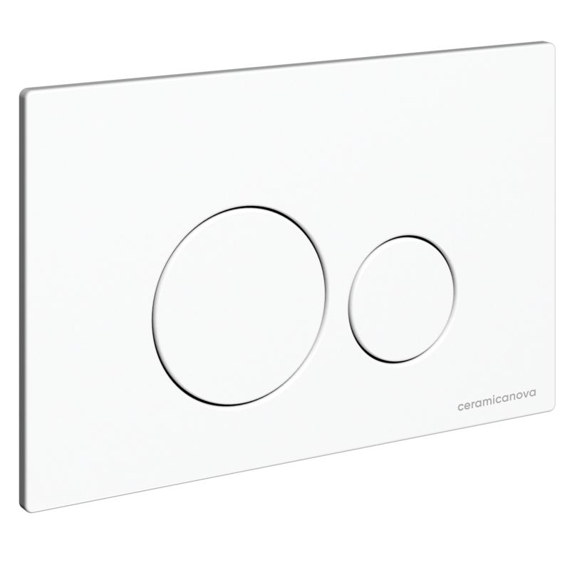 Система инсталляции для унитазов Ceramicanova Envision Round CN1001W кнопка белая