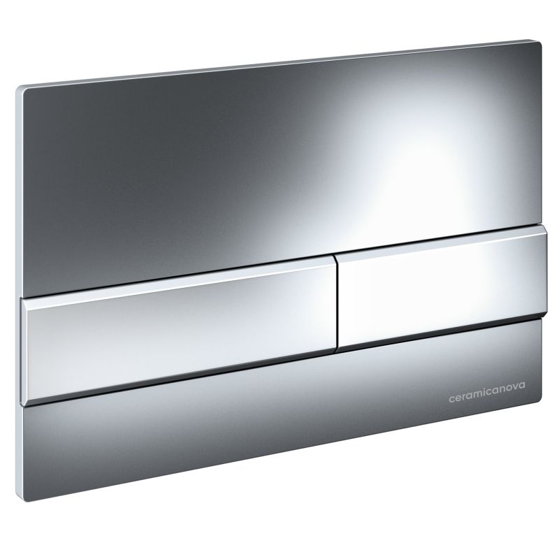 Система инсталляции для унитазов Ceramicanova Envision Flat CN1002CH кнопка хром