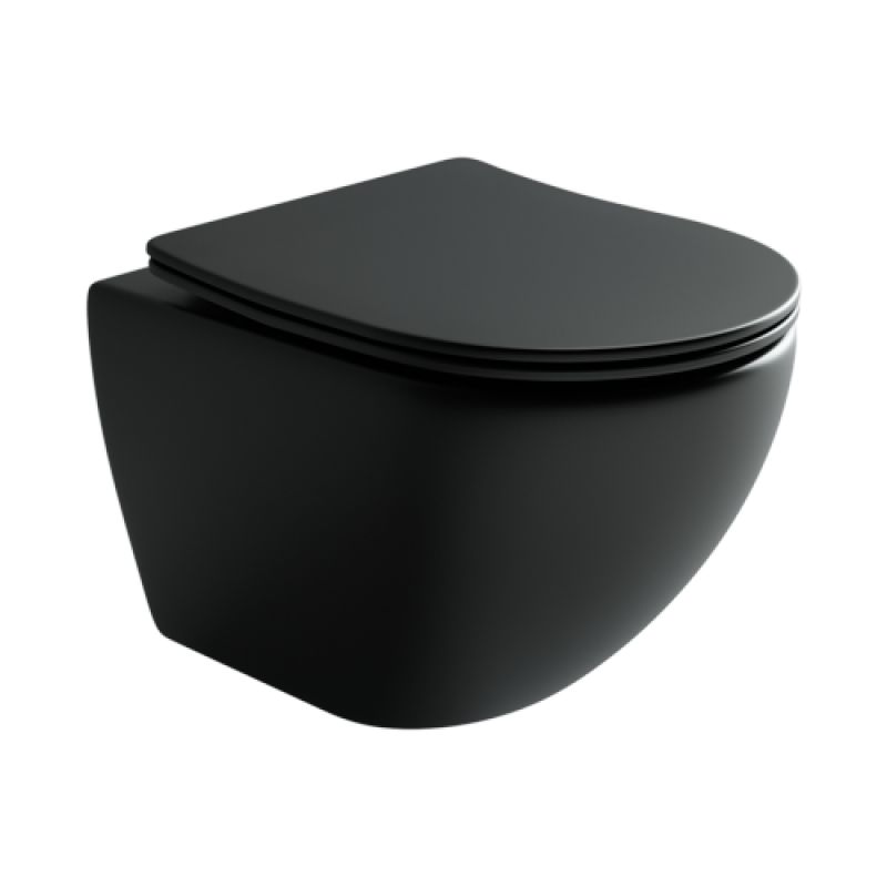 Комплект унитаза с инсталляцией Ceramicanova Metropol CN4002MB_1002CH_1000 с сиденьем Микролифт и клавишей смыва Хром