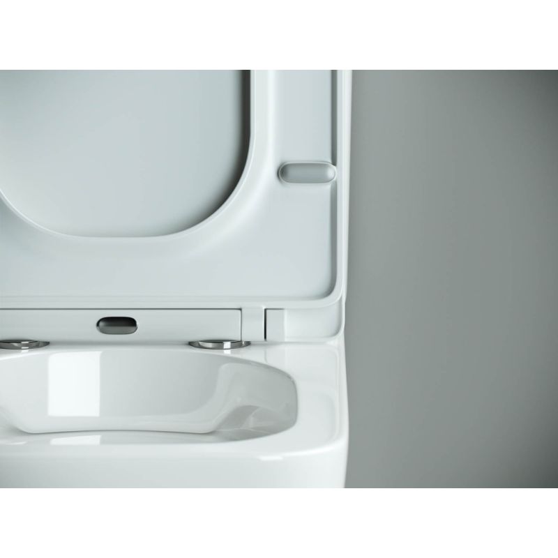 Унитаз-компакт Ceramicanova Cubic CN1803 с микролифтом, безободковый