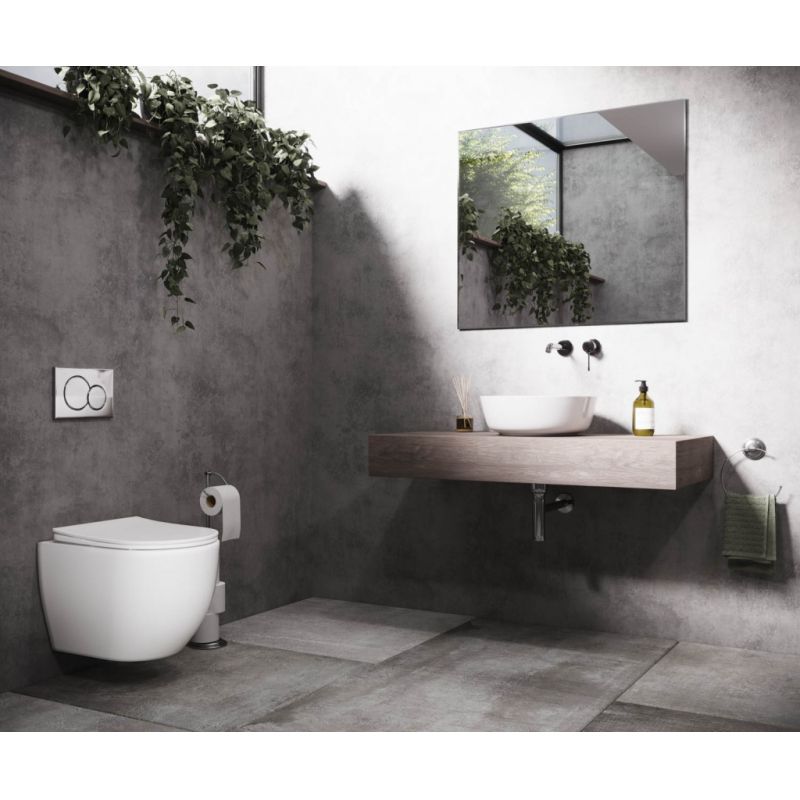 Унитаз подвесной Ceramicanova Mia Rimless CN1805