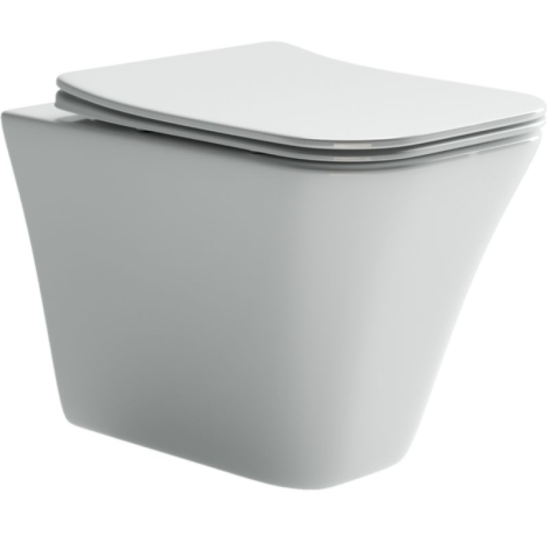 Унитаз подвесной Ceramicanova Mono CN1902 с микролифтом, безободковый