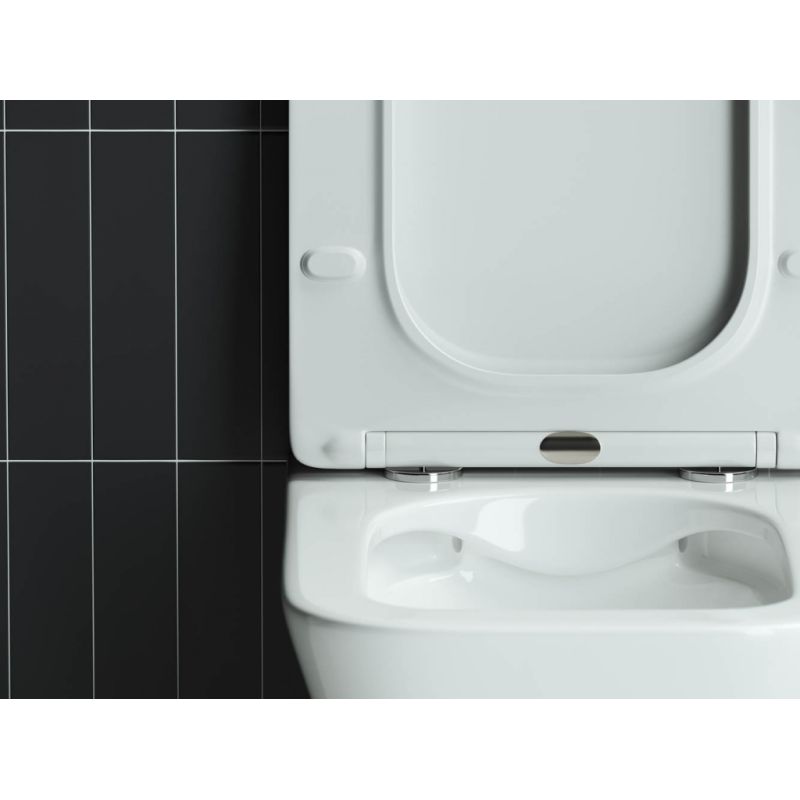 Унитаз подвесной Ceramicanova Mono CN1902 с микролифтом, безободковый