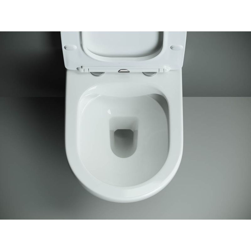 Унитаз подвесной Ceramicanova Mono CN1905 безободковый