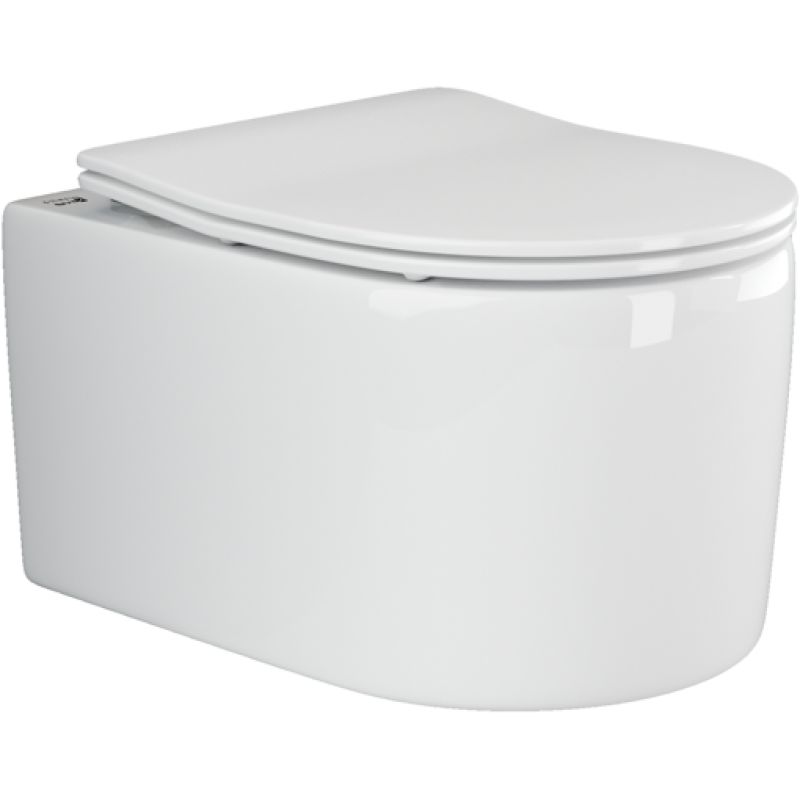 Унитаз подвесной Ceramicanova Moments CN3003 с микролифтом, безободковый