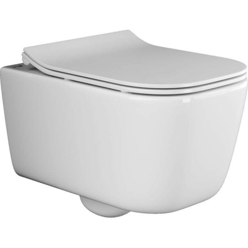 Унитаз подвесной Ceramicanova New Day CN3005 с микролифтом, безободковый