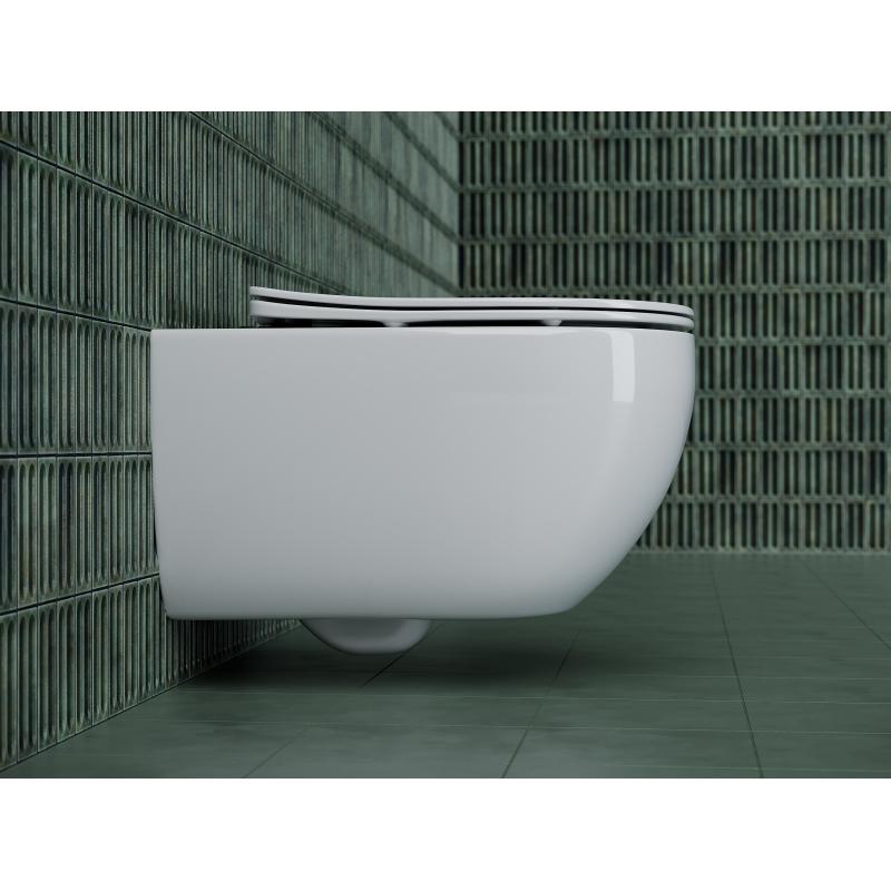 Унитаз подвесной Ceramicanova Long CN3015