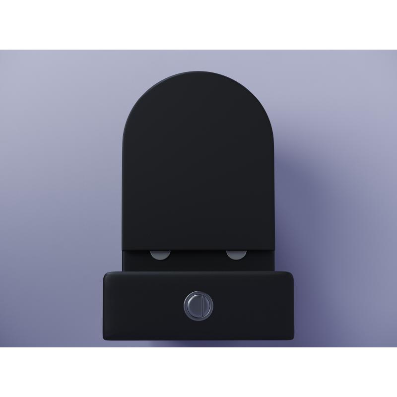 Унитаз-компакт Ceramicanova Metropol CN4001MB черный матовый