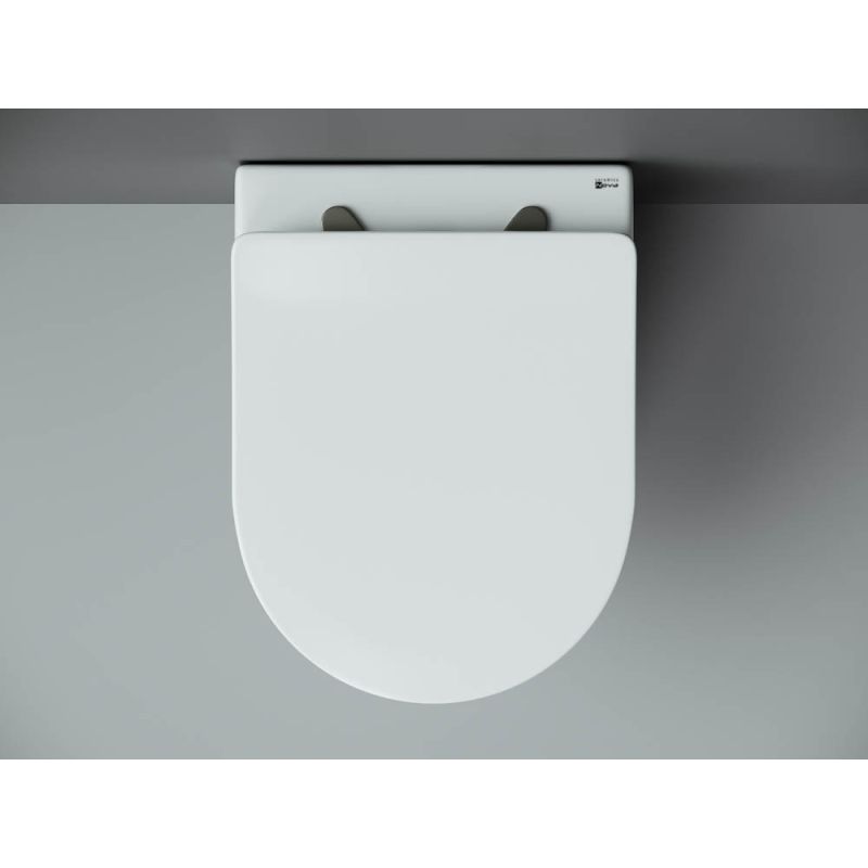 Унитаз подвесной Ceramicanova Metropol CN4002 безободковый