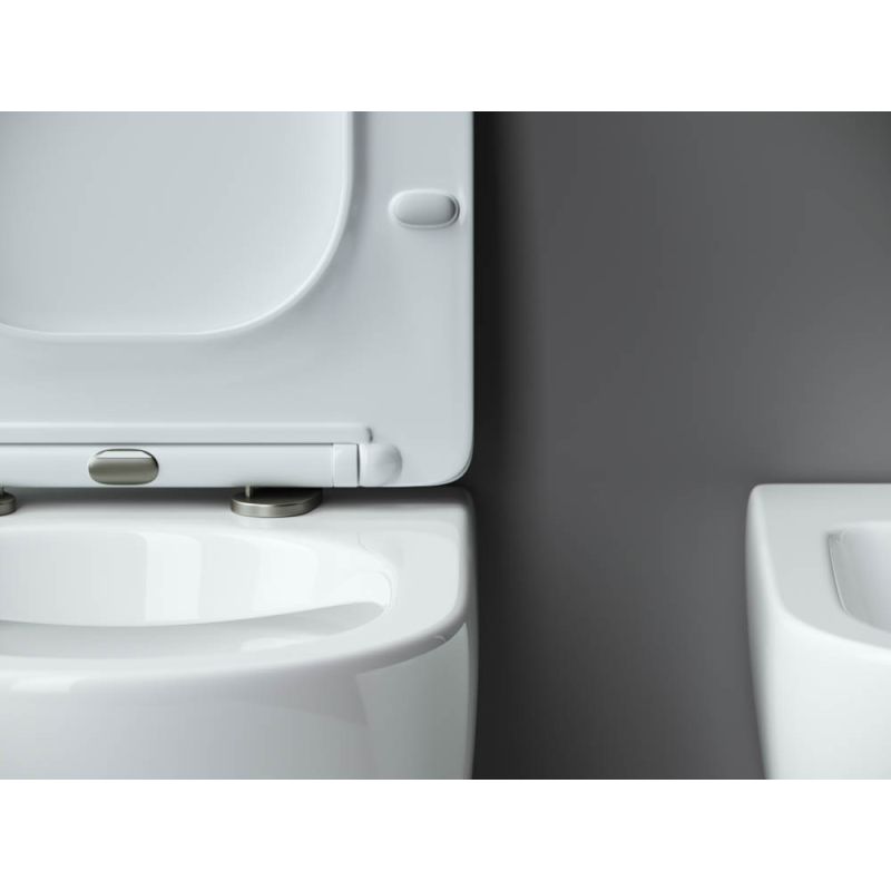 Унитаз подвесной Ceramicanova Metropol CN4002 безободковый