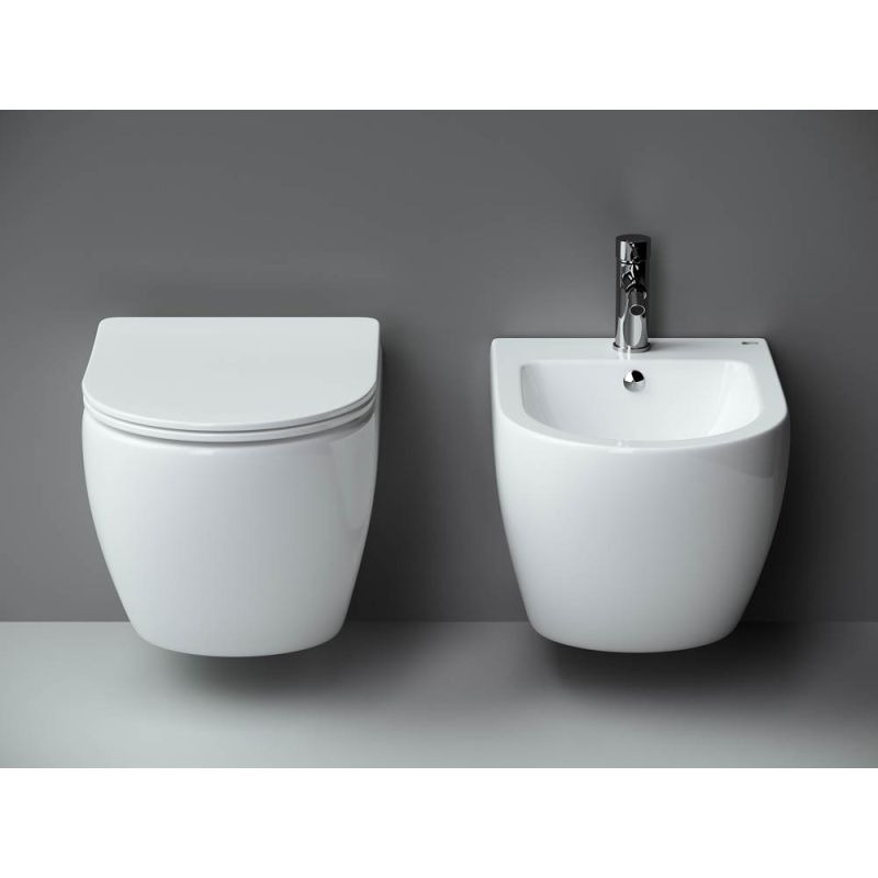 Унитаз подвесной Ceramicanova Metropol CN4002 безободковый