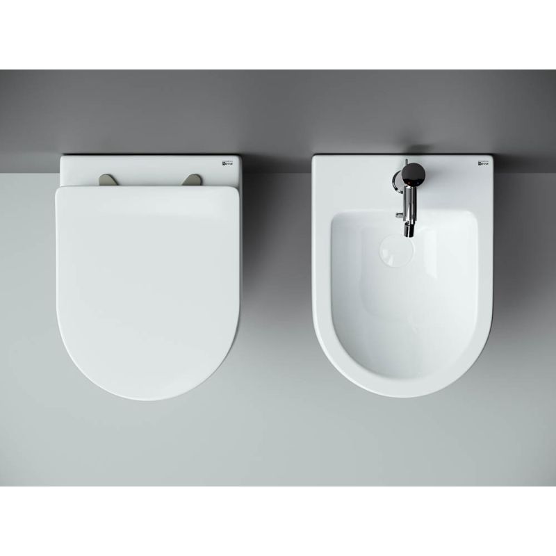 Унитаз подвесной Ceramicanova Metropol CN4002 безободковый