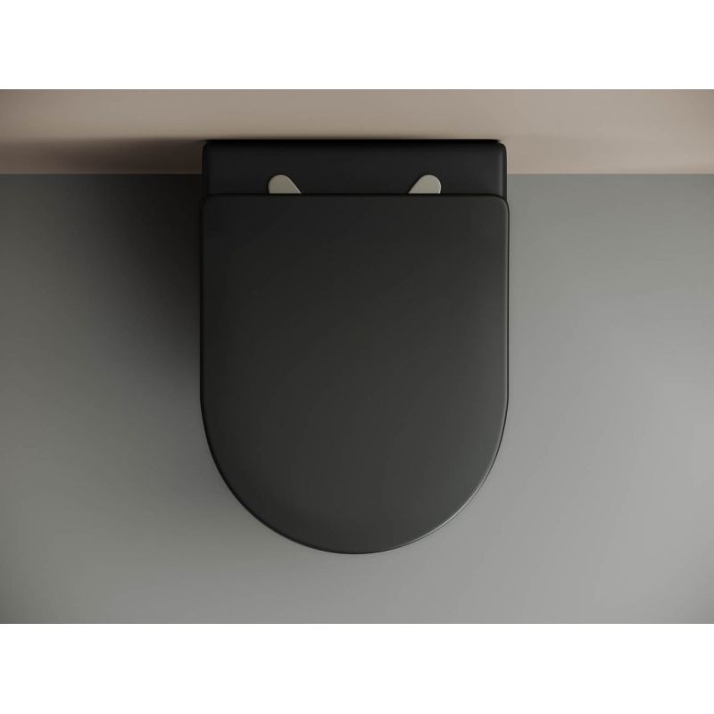 Унитаз подвесной Ceramicanova Metropol CN4002MB безободковый