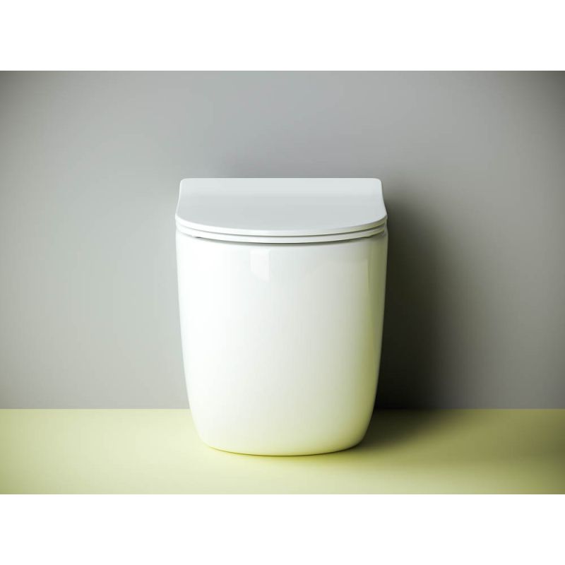 Унитаз приставной Ceramicanova Metropol CN4004 безободковый