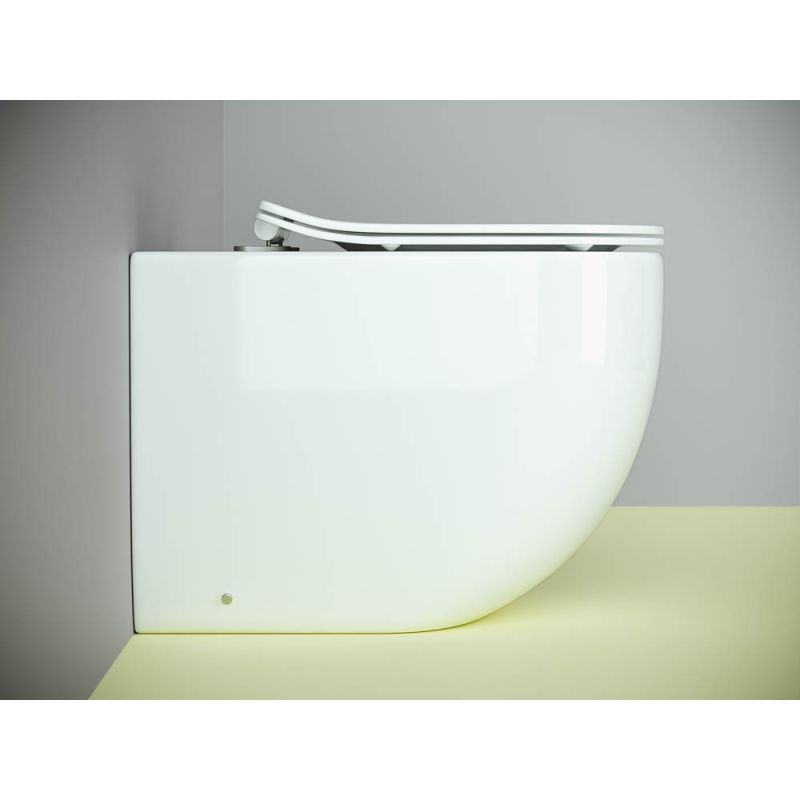 Унитаз приставной Ceramicanova Metropol CN4004 безободковый