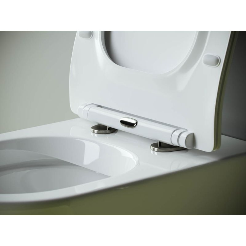 Унитаз приставной Ceramicanova Metropol CN4004 безободковый