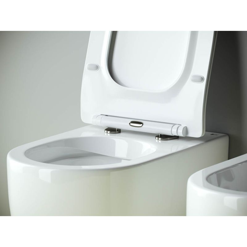 Унитаз приставной Ceramicanova Metropol CN4004 безободковый