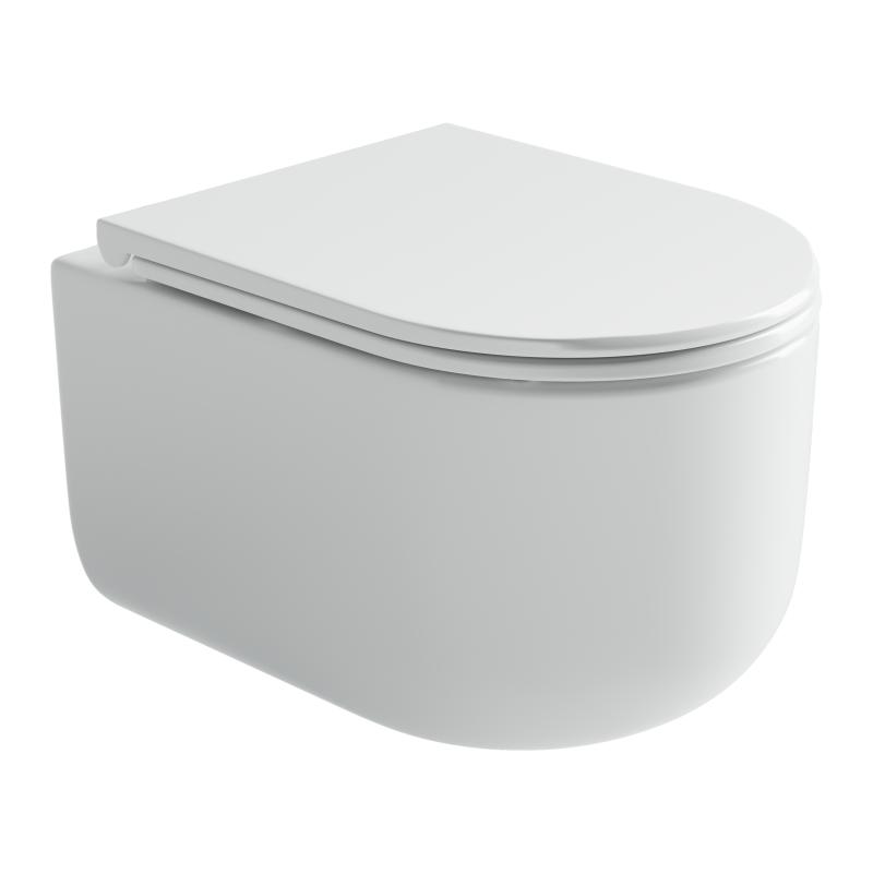 Унитаз подвесной Ceramicanova Ulma Rimless CN4006 белый