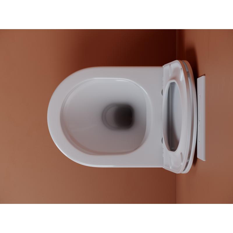 Унитаз подвесной Ceramicanova Ulma Rimless CN4006 белый