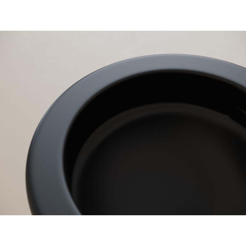 Унитаз подвесной Ceramicanova UP Rimless CN4007MB черный матовый