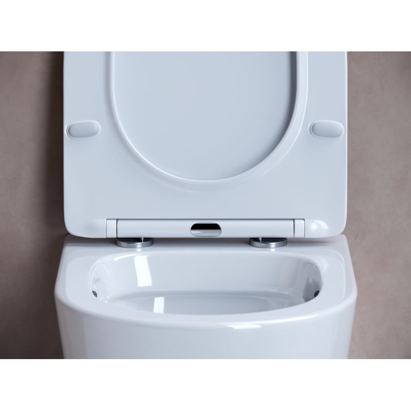 Унитаз подвесной Ceramicanova Balearica Rimless CN6000 белый