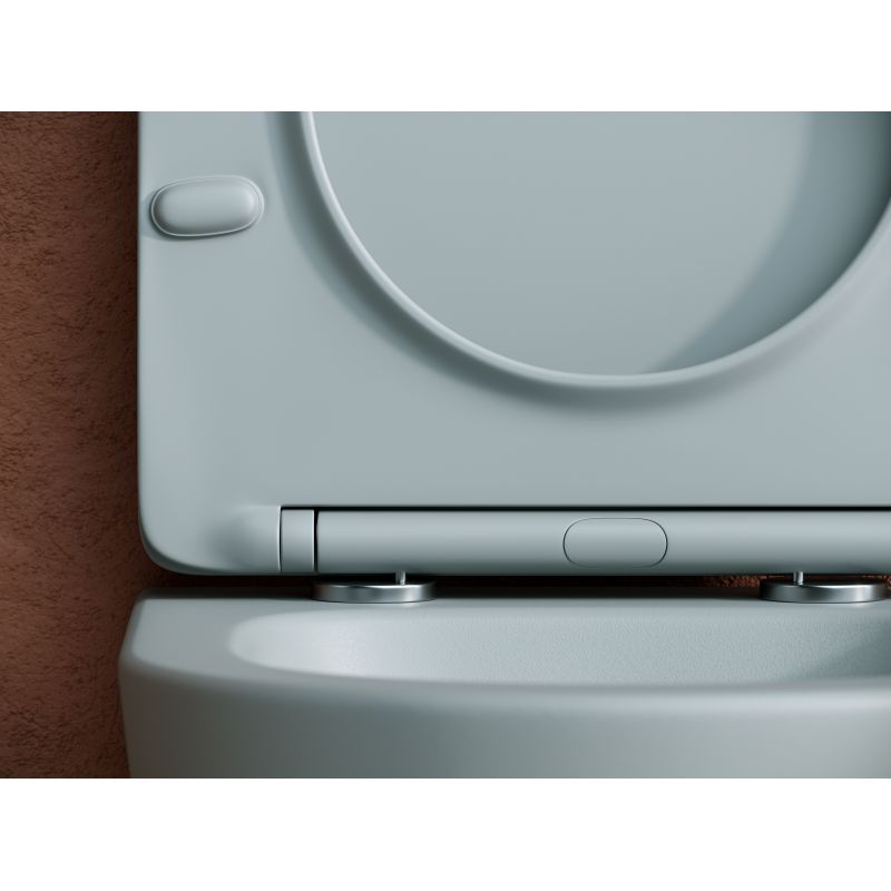 Унитаз подвесной Ceramicanova Balearica Rimless CN6000MH антрацит матовый