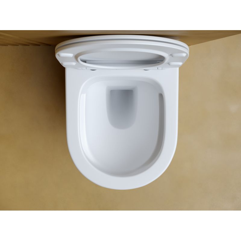 Унитаз подвесной Ceramicanova Balearica Rimless CN6000MW белый матовый