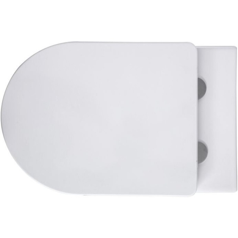 Приставной безободковый унитаз Aquanet Rimless Cetus 2.0 F LX-1902, Cetus 2.0 F, крышка микролифт, цвет белый