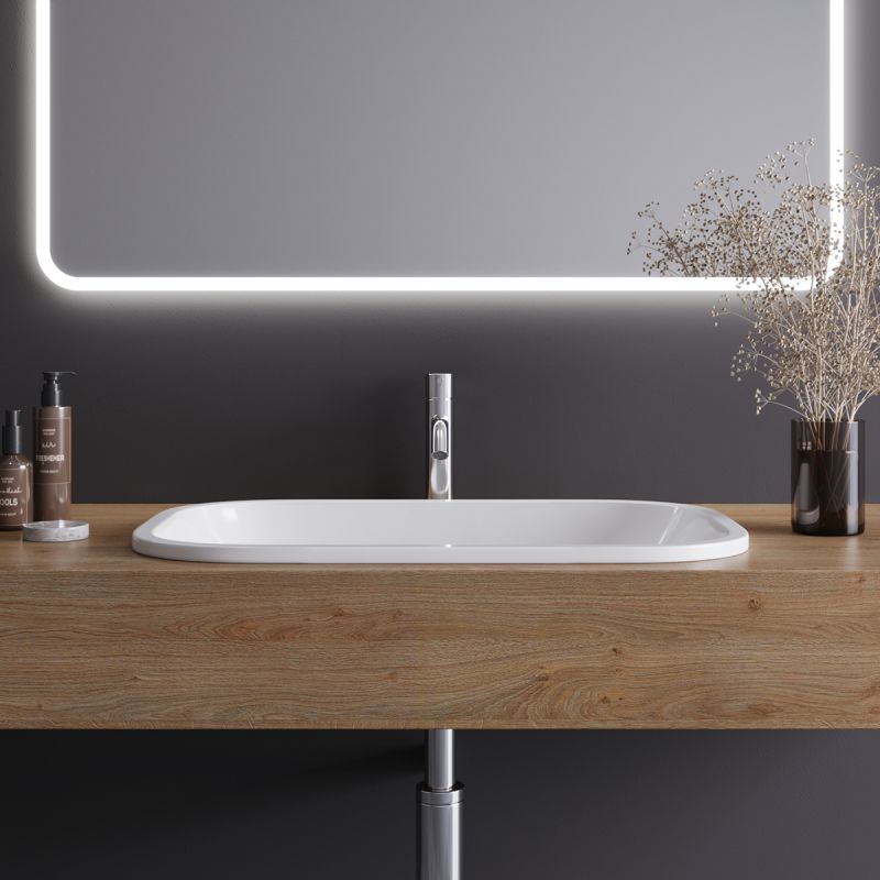 Раковина встраиваемая сверху Cezares CZR-ARE-60-LVB