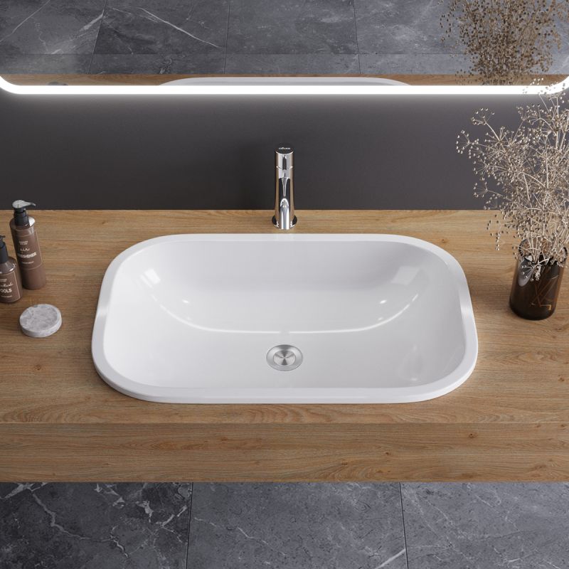 Раковина встраиваемая сверху Cezares CZR-ARE-60-LVB