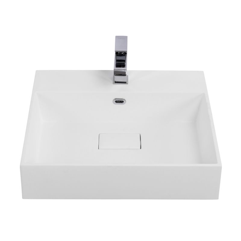 Раковина из искусственного мрамора CEZARES 50262 Bianco