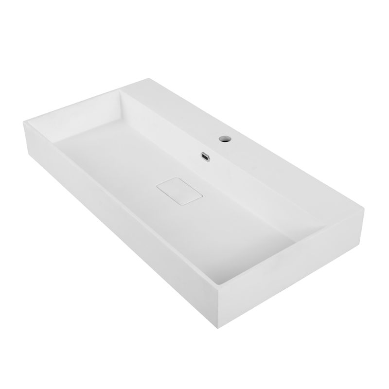 Раковина из искусственного мрамора CEZARES 50263 Bianco