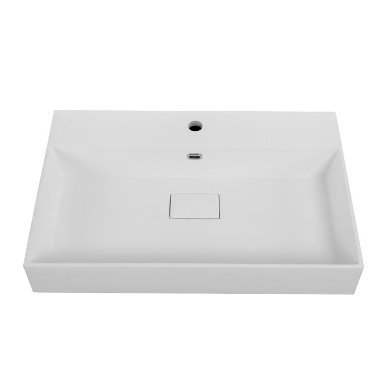 Раковина из искусственного мрамора CEZARES 50313 Bianco opaco