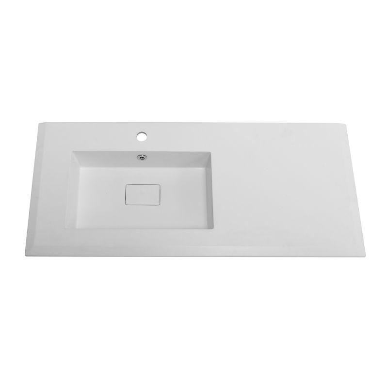 Раковина из искусственного мрамора CEZARES 50213 Bianco opaco