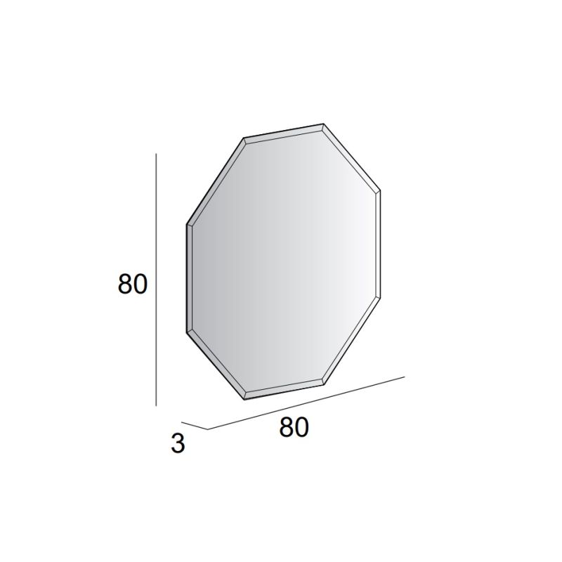 Зеркало CEZARES 45079