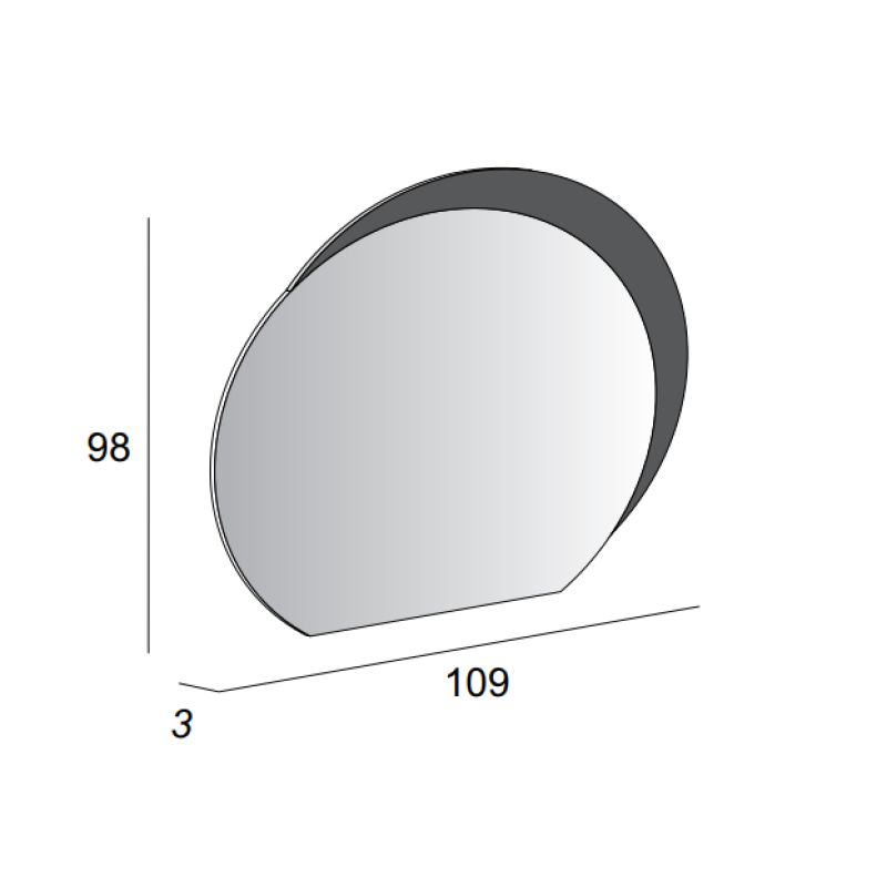 Зеркало CEZARES 44773