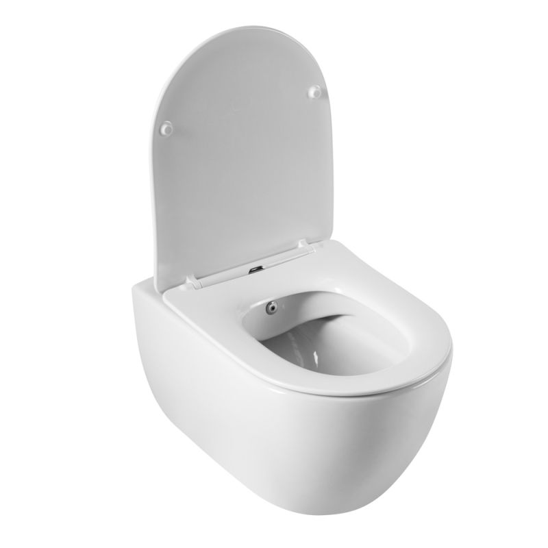 Чаша подвесного унитаза безободкового CEZARES COMFORT CZR-191-TH/BS