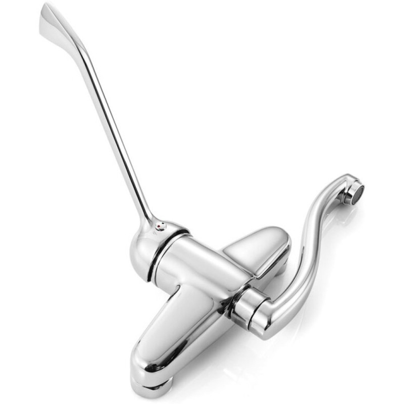 Смеситель для раковины Iddis, CG53654C, медицинский, хром