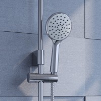 Душевая система Iddis Chip с верхним душем, хром, CHISB1Fi06
